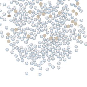 Flat back 1440pk light sapphire opal foil back, Preciosa MAXIMA Czech crystal rhinestone 1.7-1.9mm chaton rose round SS5