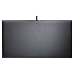 Display pad, leatherette, black, 14 x 7-1/2 x 1/4 inches. Sold individually.