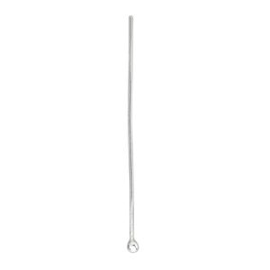 Head pin, Hill Tribes, sterling silver, 1-1/2 inches with ball, 22 gauge. Sold per pkg of 6.