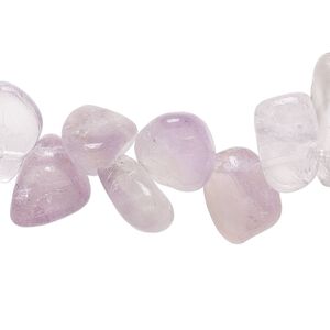 Lavender amethyst 1pkg1, top-drilled chip bead 15.5-16 inch medium