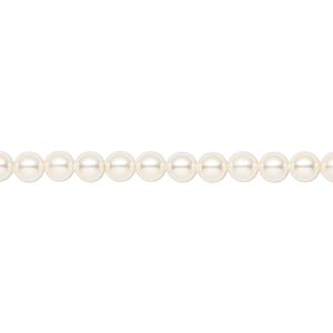 Pearl 500pk cream, Swarovski® 4mm round 5810