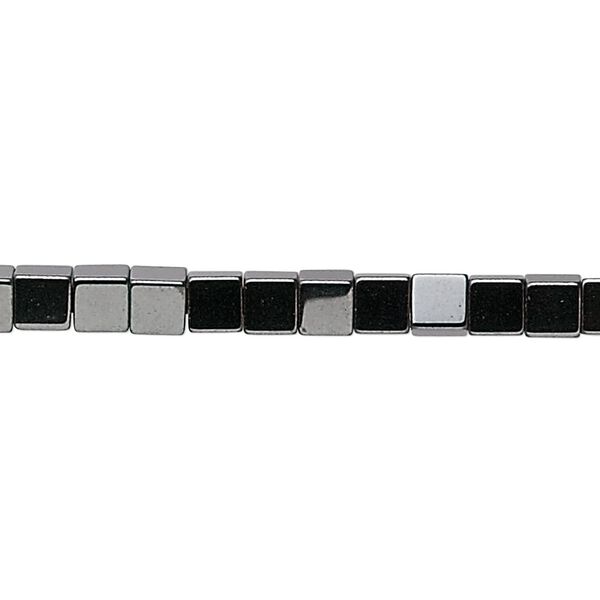 Hemalyke™ 1pkg1, cube bead 15.5-16 inch 4mm image number 0