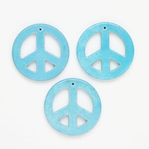Magnesite 1pkg1, peace sign focal 45mm
