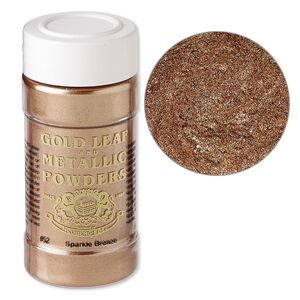 Mica powder 1pkg1, sparkle bronze (0052-002) 1 oz
