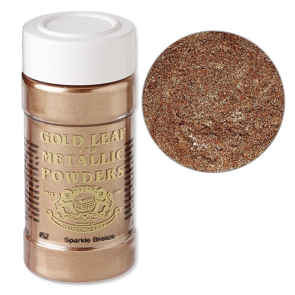 Mica powder 1pkg1, sparkle bronze (0052-002) 1 oz image number 0