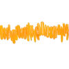 Bead, coral (dyed), orange, 7x1mm-18x3mm cupolini, Mohs hardness 3-1/2 to 4. Sold per 16-inch strand. image number 0