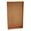 Display tray, wood, brown, 14-3/4 x 8-1/4 x 1 inches. Sold individually. image number 1
