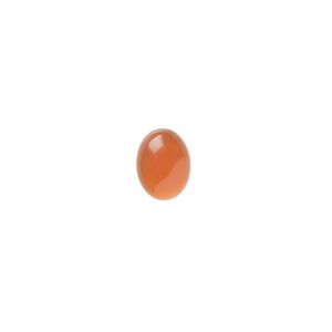 Carnelian 1pkg10, calibrated oval cab 8x6mm