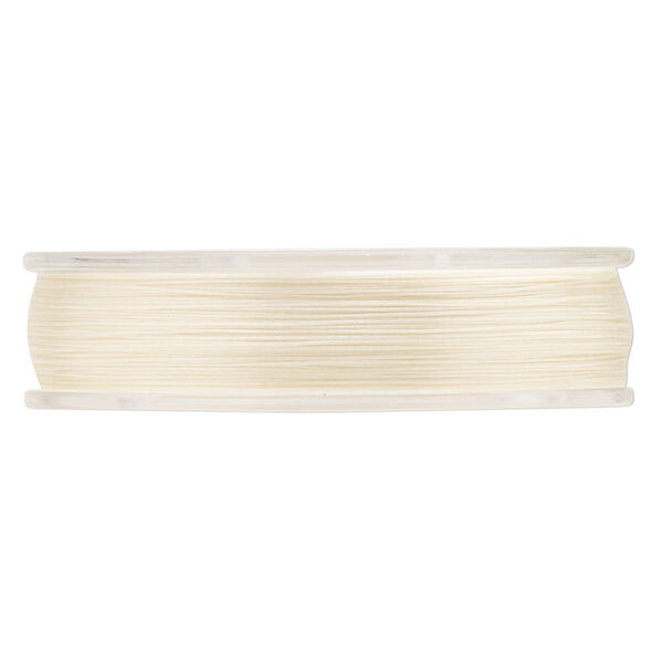 Thread, One-G™, nylon, pkg/250 yards, cream, size 0. image number 1