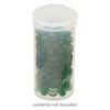 Vial, Squeezetops™, plastic, clear, 2-1/2 x 1-1/4 inch cylinder with attached lid. Sold per pkg of 6. image number 0