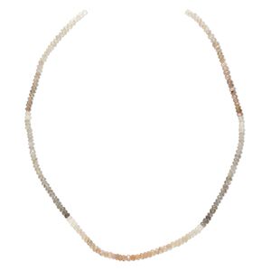 Multi-moonstone 1pkg1, hand-cut faceted rondelle bead natural 15.5-16 inch 4x3mm