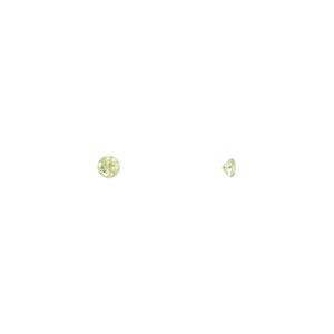Peridot 1pkg10, hand-cut faceted round gem natural 2.5mm