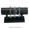 Display, bracelet, leatherette, black, 7-1/2 x 3 x 4 inches overall. Sold individually. image number 2