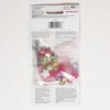 Hair comb kit 1pkg17, acrylic / ribbon / antique silver-finished brass, mixed colors, assorted sizes / mixed shapes. image number 1