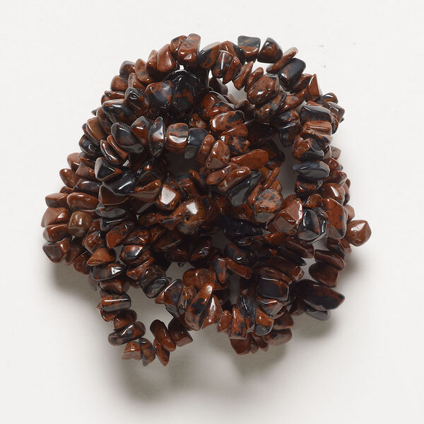 Brecciated jasper 1pkg1, chip bead natural C grade, 32 inch small to large image number 0