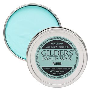 Wax paste, Gilders Paste®, pkg/1-ounce tin, patina.