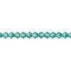 Bead 1pkg144 Caribbean green, Crystal Passions&reg; Regenerated 4mm bicone 5328 image number 0