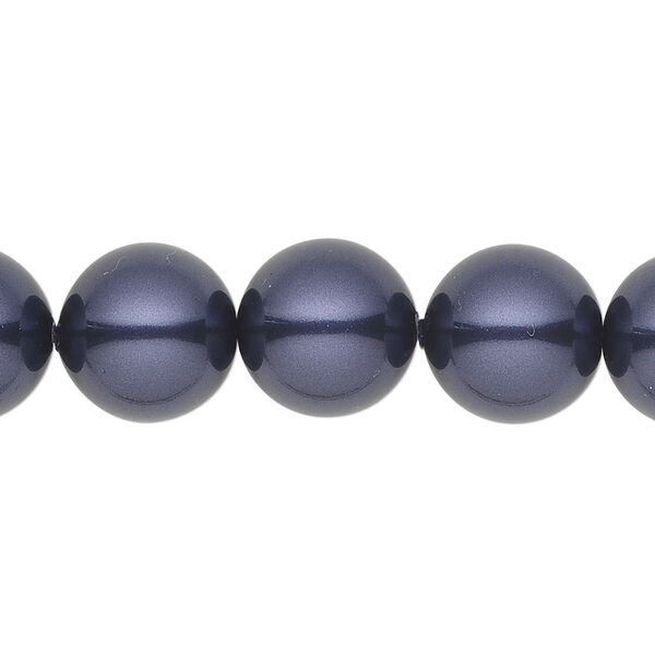 Pearl 10pk dark purple, Crystal Passions® 12mm round 5811 image number 0