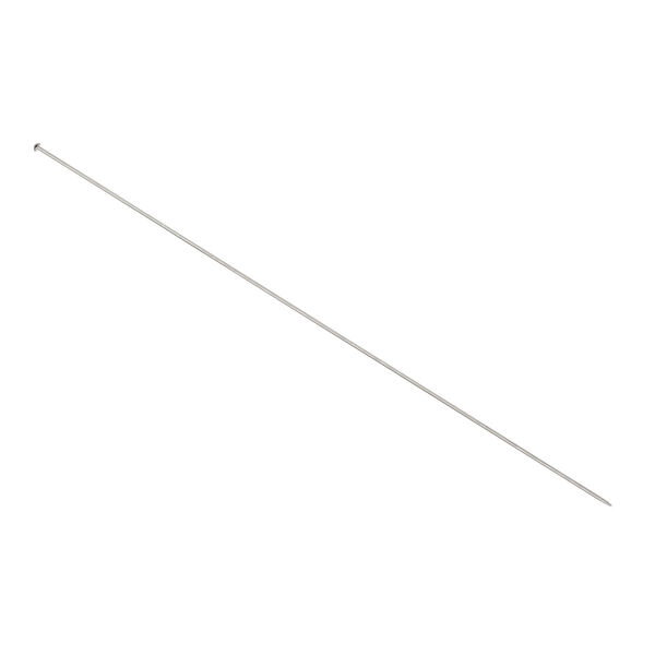 Hat pin, stainless steel, 8 inches, 18 gauge. Sold per pkg of 10. image number 0