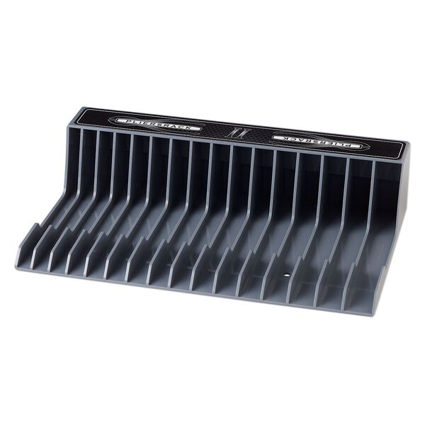 Plier rack, Plyworx PliersRack II, plastic, 12 x 7 x 2-3/4 inches with 16 slots. Sold individually. image number 2