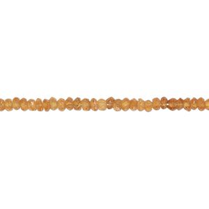 Hessonite garnet 1pkg1, hand-cut faceted rondelle bead natural 15.5-16 inch 3x1mm-4x2mm