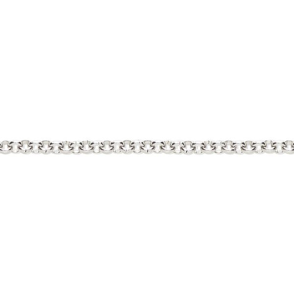 Chain, stainless steel, 2.5mm rolo. Sold per 5-foot section. image number 0