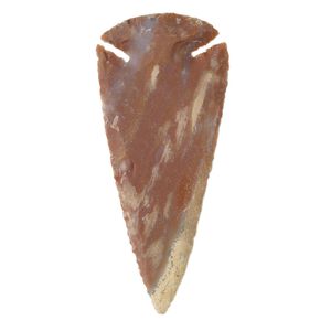 Jasper 1pkg1, hand-knapped arrowhead gift natural 3.5 inch