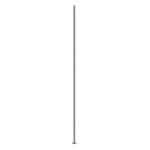 Head pin, gunmetal-plated brass, 2-1/2 inches, 21 gauge. Sold per pkg of 100.