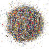 Seed bead mix, Matsuno®, Miyuki, Preciosa, glass, pkg/100g, round, mixed mixed colors. image number 1