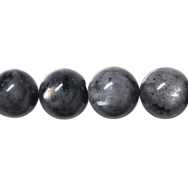 Blue labradorite 1pkg1, round bead natural B- grade, 15.5-16 inch 12mm image number 0