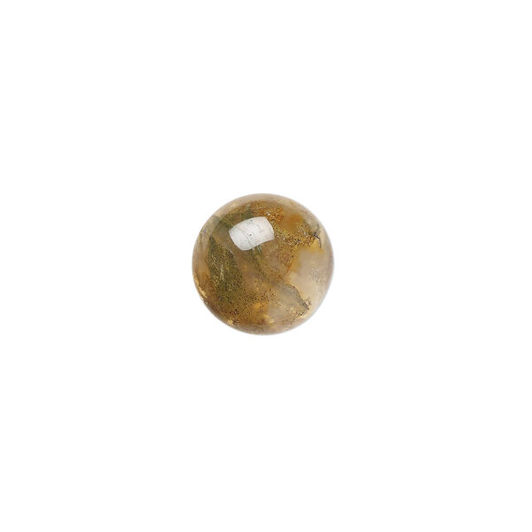 Cabochon, fancy jasper (natural), 10mm calibrated round, B grade, Mohs hardness 6-1/2 to 7. Sold per pkg of 6. image number 0