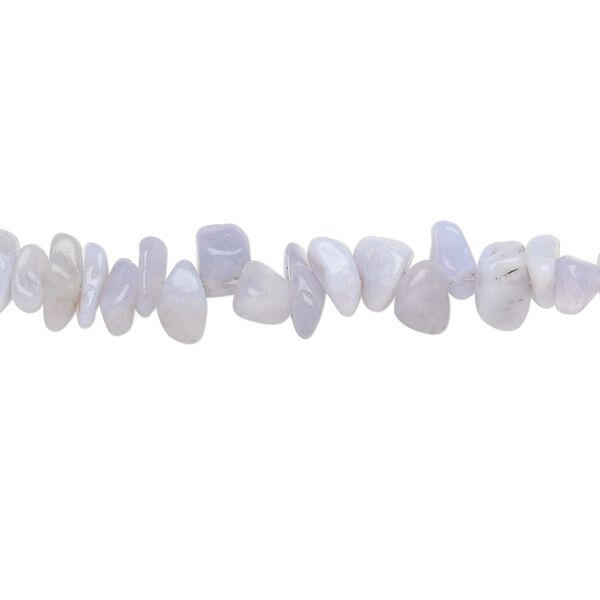 Blue chalcedony 1pkg1, chip bead natural 36 inch small image number 0