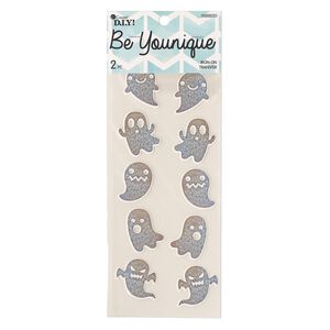 Vinyl 1pkg10, ghost iron-on transfer assortment 1.5 to 1.75 inch