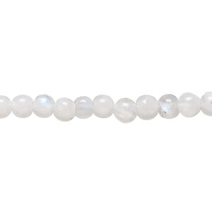 Rainbow moonstone 1pkg1, hand-cut round bead natural 15.5-16 inch 5mm