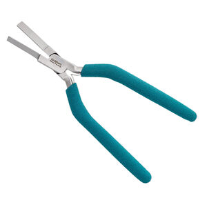 Pliers, Wubbers&reg; Designer Mandrel, pkg/1, small triangular mandrel, steel and rubber, 7 inches.
