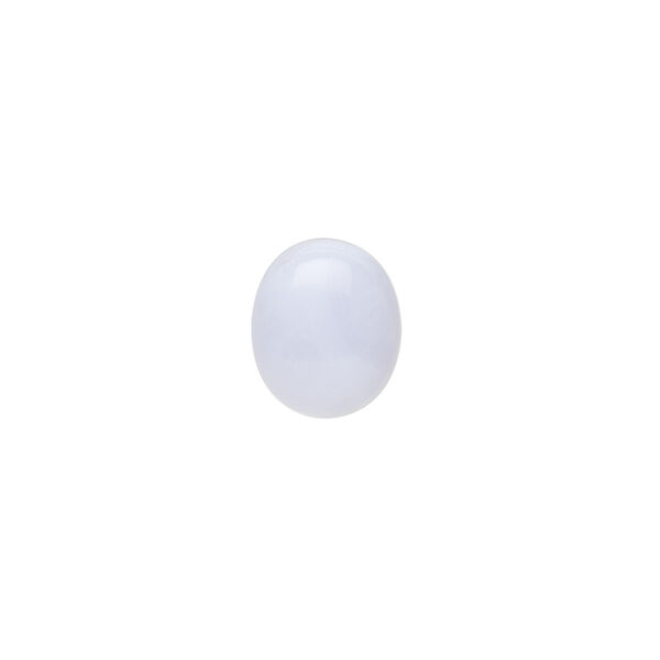Blue lace agate 1pkg6, calibrated oval cab natural B grade, 12x10mm image number 0