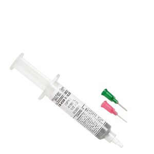 Solder, tin, pkg/0.5 ounce tube, paste.