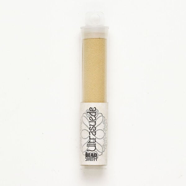 Sheet 1pkg1, ultra suede, tan, 8-1/2 x 4-1/4 inch double-sided rectangle, 0.55mm thick. image number 0