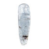 Blue kyanite 1pkg1, hand-cut top-drilled freeform bead natural 25x5mm-40x12mm image number 0