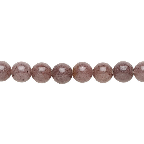 Bead 1pkg1 purple aventurine, 6mm round B grade, 15.5-16 inch natural image number 0