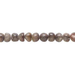 Multi-sapphire 1pkg1, hand-cut pebble bead 14 inch small