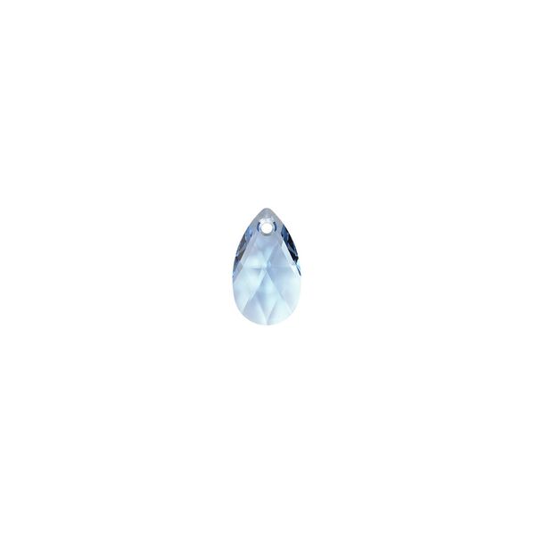 Drop 144pk ice blue, Swarovski® ReCreated™ 16x9mm pendant pear 6106 image number 0
