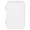 Organizer, The Bead Buddy® Save 'n Go! Mini®, plastic / paper / foam, white / black / tan, 9 x 6-1/2 x 3/4 inches. Sold individually. image number 1