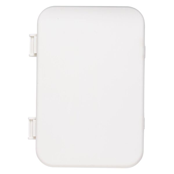 Organizer, The Bead Buddy® Save 'n Go! Mini®, plastic / paper / foam, white / black / tan, 9 x 6-1/2 x 3/4 inches. Sold individually. image number 1
