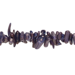 Bamboo coral 1pkg1, cupolini bead 14 inch dark grape 6x1mm-12x3mm