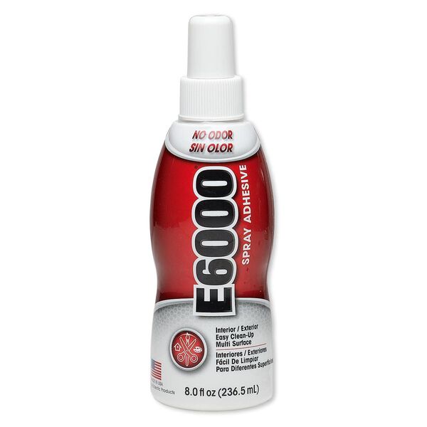 Adhesive, E6000® Spray Adhesive, pkg/8-fluid-ounce bottle. image number 0