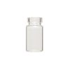 Component, glass / cork / nickel-finished steel, clear, 22x11mm bottle with stopper and screw eye. Sold per pkg of 100. image number 2