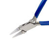 Pliers, EUROTOOL&reg;, round-nose, stainless steel / rubber / nylon, 5 inches. Sold individually. image number 1