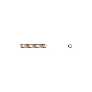 Bead, 14Kt gold-filled, 12.5x2mm coil, 0.8mm hole. Sold per pkg of 20.