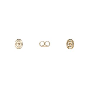 Earnut 1pkg20 14Kt gold-filled, medium, 10 pair